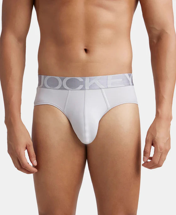 #ic27 Tactel Microfiber Elastane Stretch Solid Brief with Moisture Move Properties