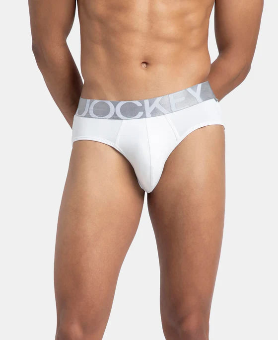 #ic27 Tactel Microfiber Elastane Stretch Solid Brief with Moisture Move Properties