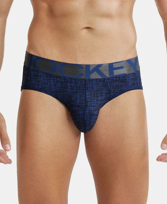 #IC 29 Tactel Microfiber Elastane Stretch Printed Brief with Moisture Move Properties