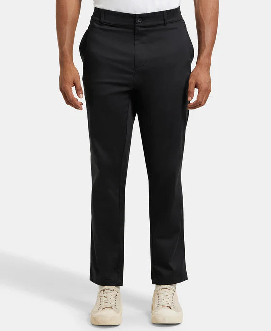 #IM26 Super Combed Cotton Rich Elastane Stretch Woven Fabric Slim Fit All Day Pants