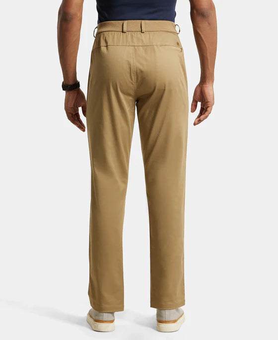 #IM26 Super Combed Cotton Rich Elastane Stretch Woven Fabric Slim Fit All Day Pants