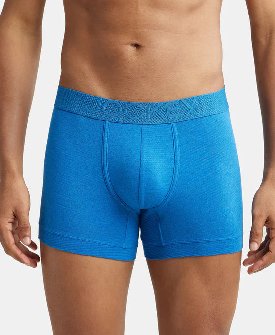 # LM06 Bamboo Cotton Elastane Stretch Breathable Mesh Trunk with StayDry Treatment