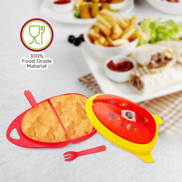MEE MEE Red Bowl & Spoon Set: Perfect for Little Ones' Mealtime Adventures!