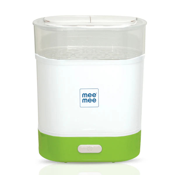 Advanced 3 in 1 Steam Sterilizer, Bottle and Food Warmer (Green) (6 Bottle, Steam Setrilizer & Food Warmer)