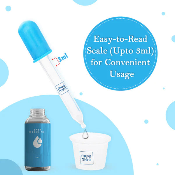 Mee Mee Accurate Medicine Dropper and Dispenser (Blue)