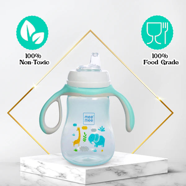 Advanced 2 in 1 Spout & Straw Sipper Cup (Blue)