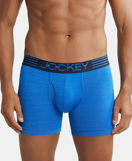 #MM06 Microfiber Mesh Elastane Stretch Performance Boxer Brief with StayDry Technology