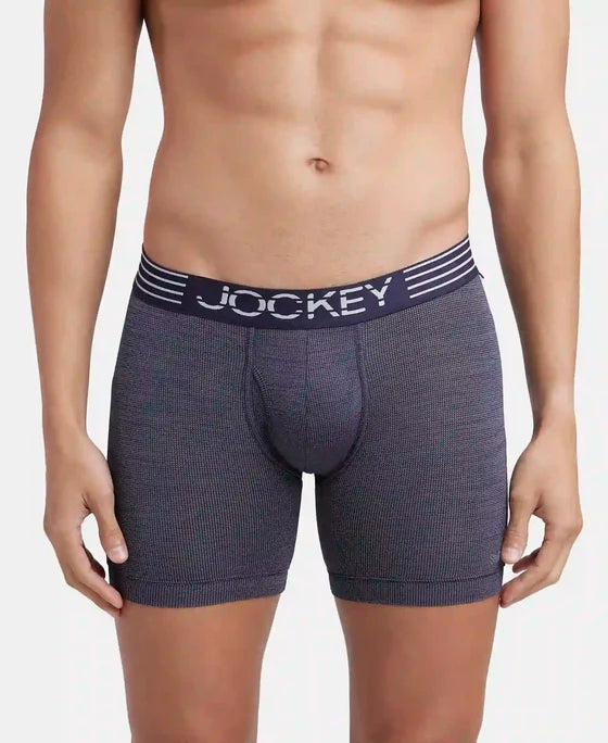 #MM06 Microfiber Mesh Elastane Stretch Performance Boxer Brief with StayDry Technology