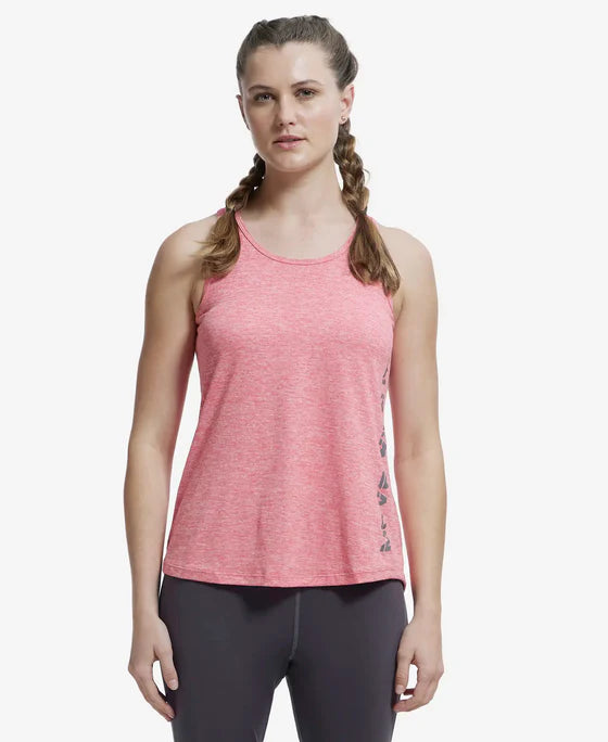 #MW33 Microfiber Fabric Graphic Printed Tank Top With Breathable Mesh