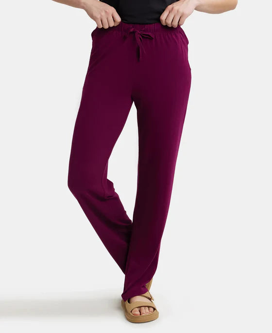 #RX76 Environment Friendly Micro Modal Fiber Relaxed Fit Pyjama with Comfortable Waistband and Drawstrings