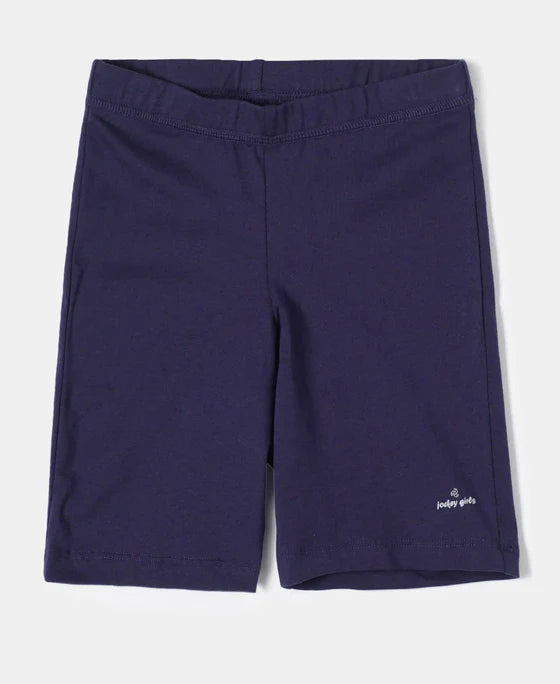 #SG03 Girl's Super Combed Cotton Elastane Stretch Shorties with Ultrasoft Waistband