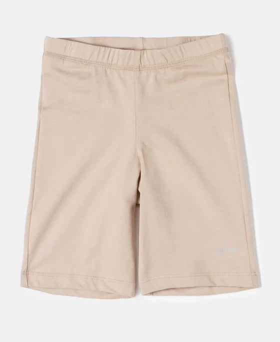 #SG03 Girl's Super Combed Cotton Elastane Stretch Shorties with Ultrasoft Waistband