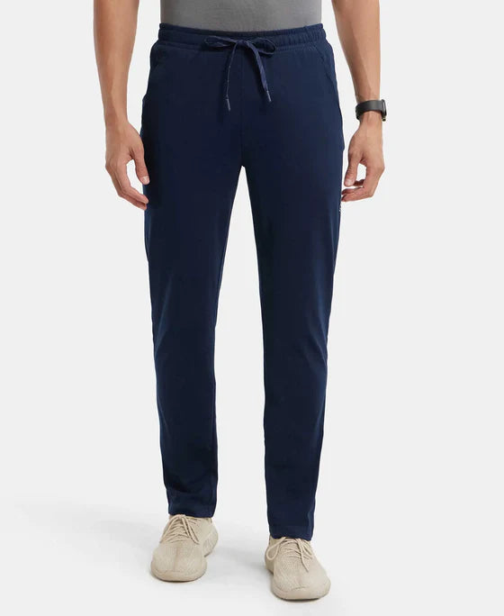 #SP27 Super Combed Cotton Rich Trackpant with Pockets and StayFresh Treatment
