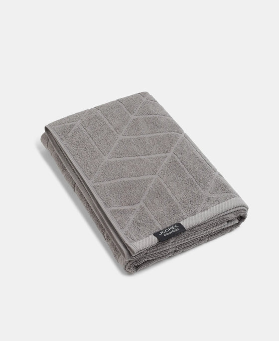 #T102 Cotton Terry Ultrasoft and Durable Patterned Bath Towel -