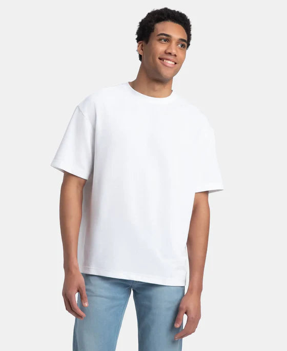 #UM23 Super Combed Cotton Blend Oversized T-Shirt with StayFresh Treatment