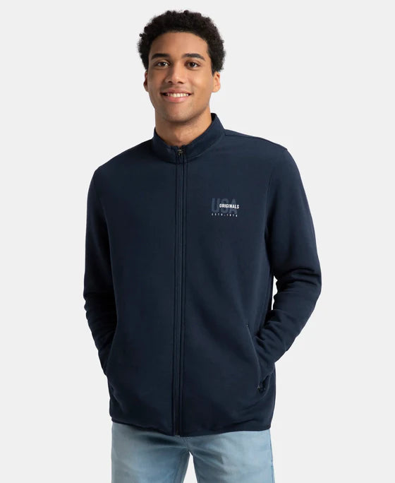 #UM55 Super Combed Cotton Rich Fleece Jacket with StayWarm Technology