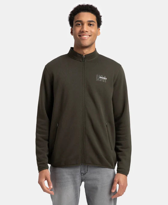 #UM55 Super Combed Cotton Rich Fleece Jacket with StayWarm Technology