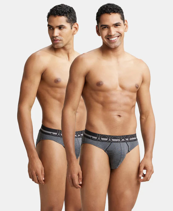 #US17 Super Combed Cotton Rib Solid Brief with Ultrasoft Waistband -