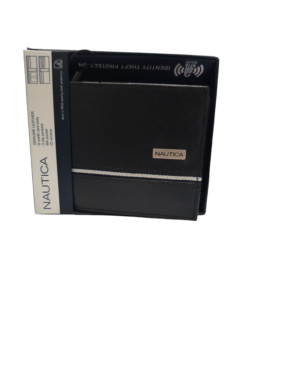 MEN NAUTICA WALLET NTMW4213 BLK