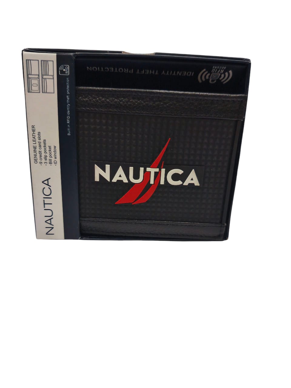 MEN NAUTICA WALLET NTMW4208 BLK
