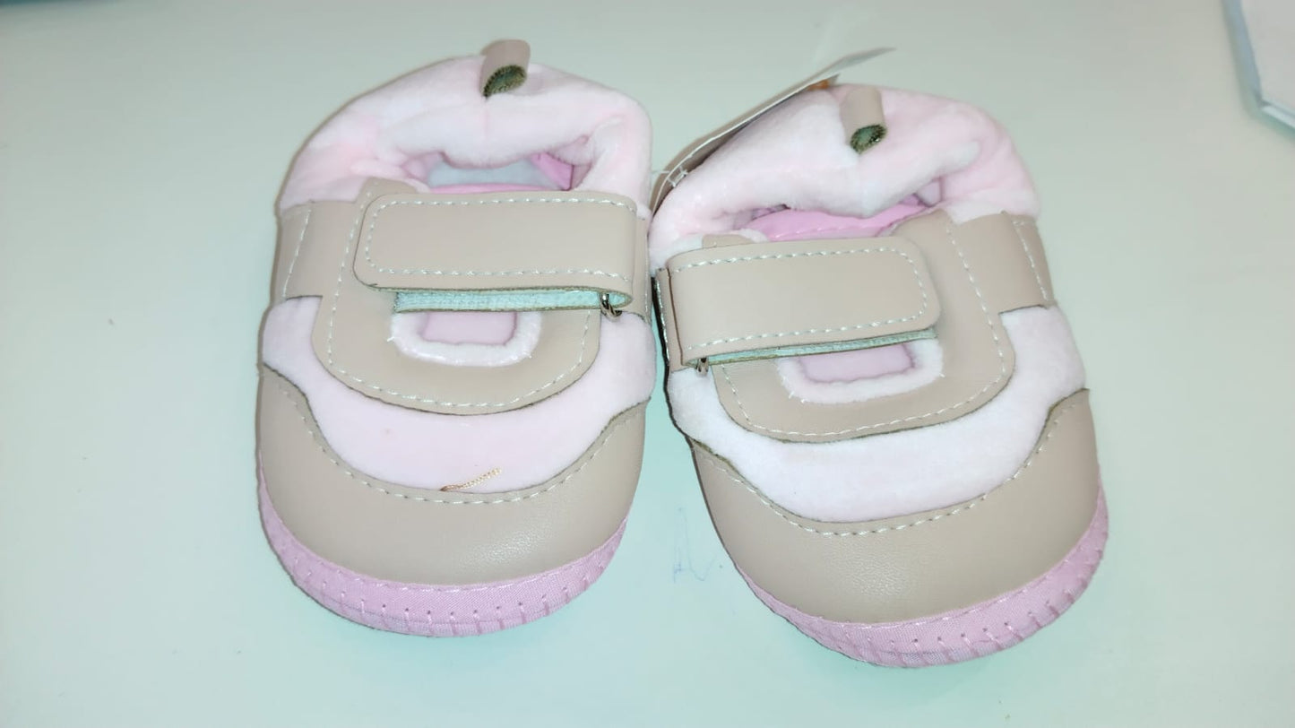 Baby Boys & Girls Cotton Fur Booties
