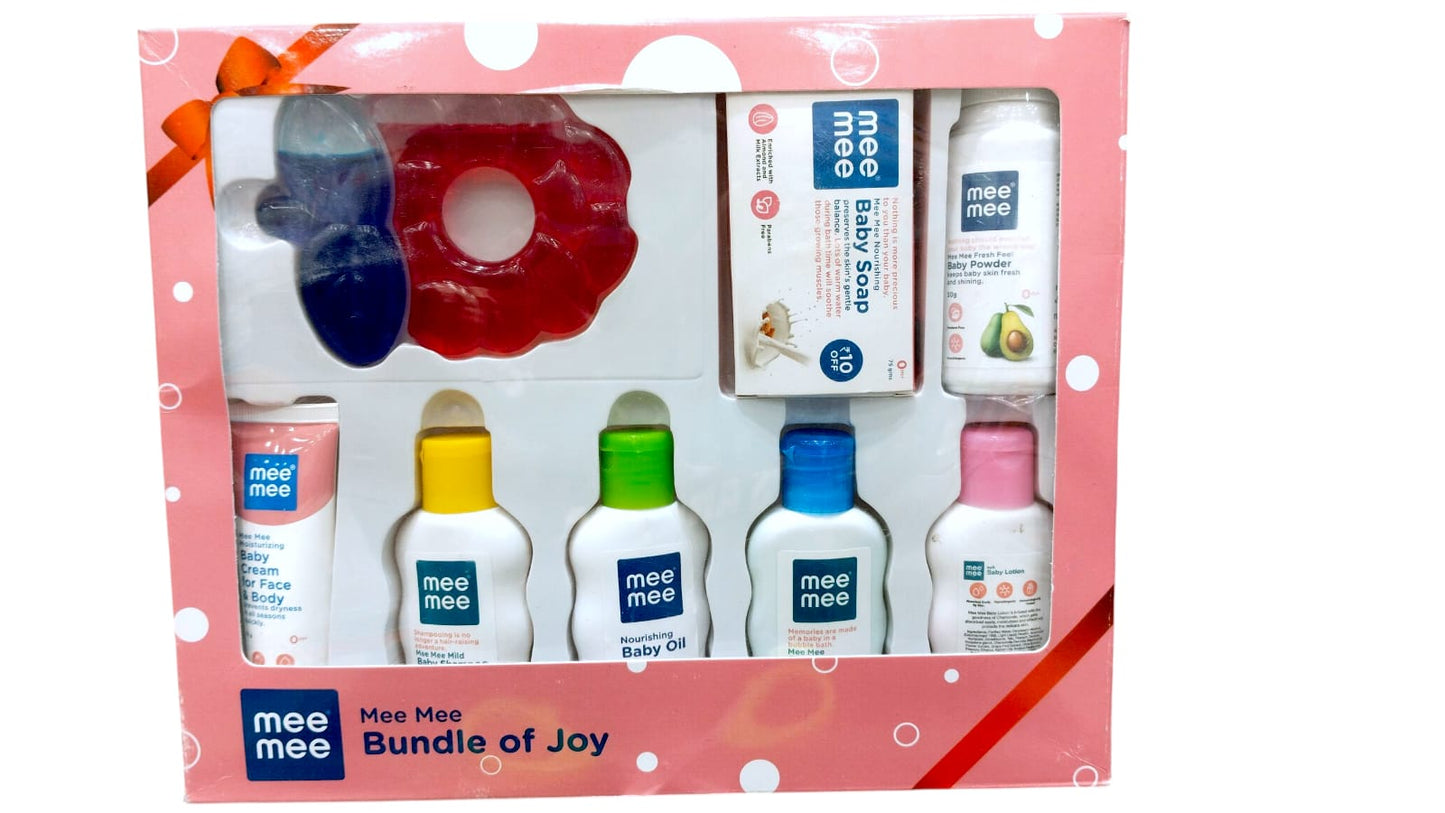 Mee Mee Bundle of Joy Baby Grooming Kit Gift Set for New born Babies