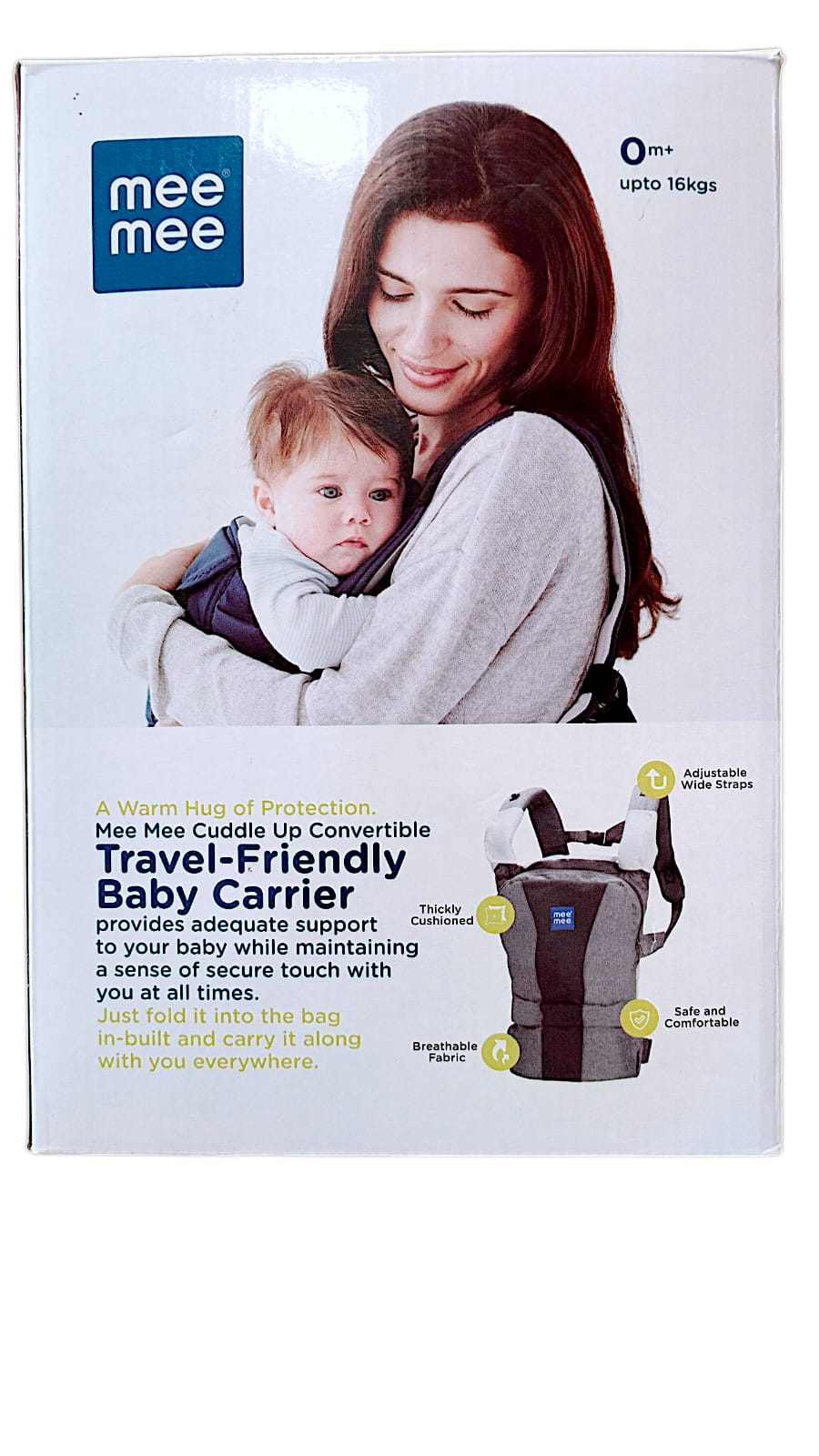 Mee Mee 4 in 1 Elegant Lightweight & Adjustable head Support Baby Sling Carrier with Padded waist Support and shoulder support straps / safety buckle / for 0 to 2 Years Babies / kids / infants / toddlers / newborn
