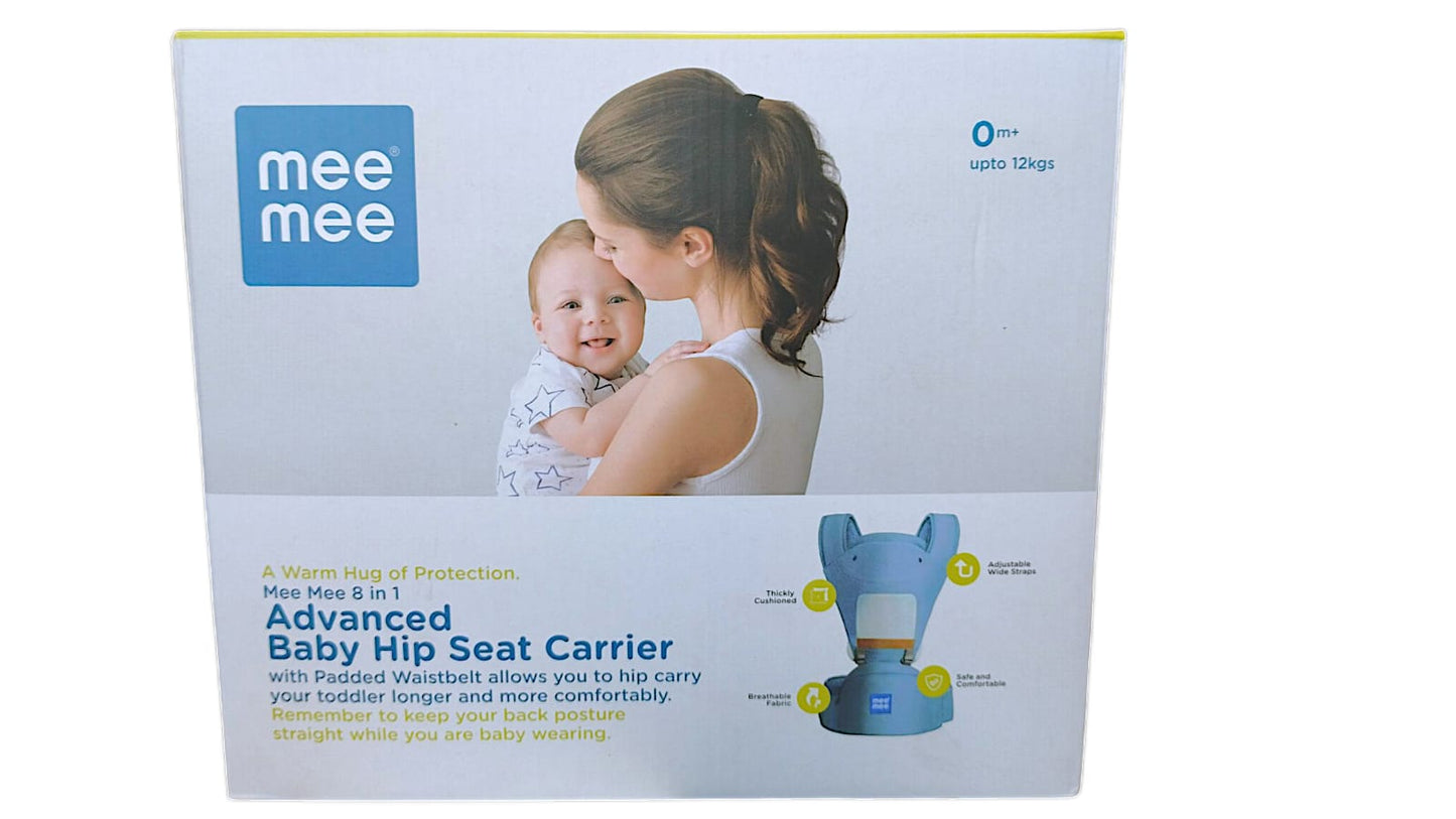 6-in-1 Baby Carrier with Detachable Hip Seat Sling Carrier | Ergonomic Design | Convertible | Cushioned