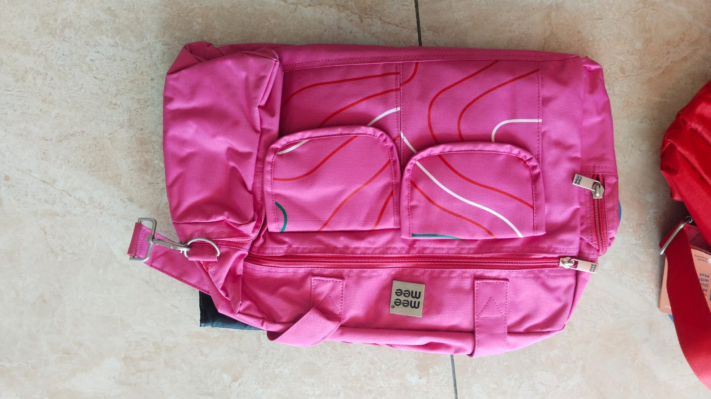 Mee Mee Durable Nursing Maternity Diaper Backpack Multifunctional Adjustable Spacious Shoulder Strap Stylish Baby Travel Bag/Mamas Bags/Diapers Bags for Kids/Baby/Toddlers Backpack