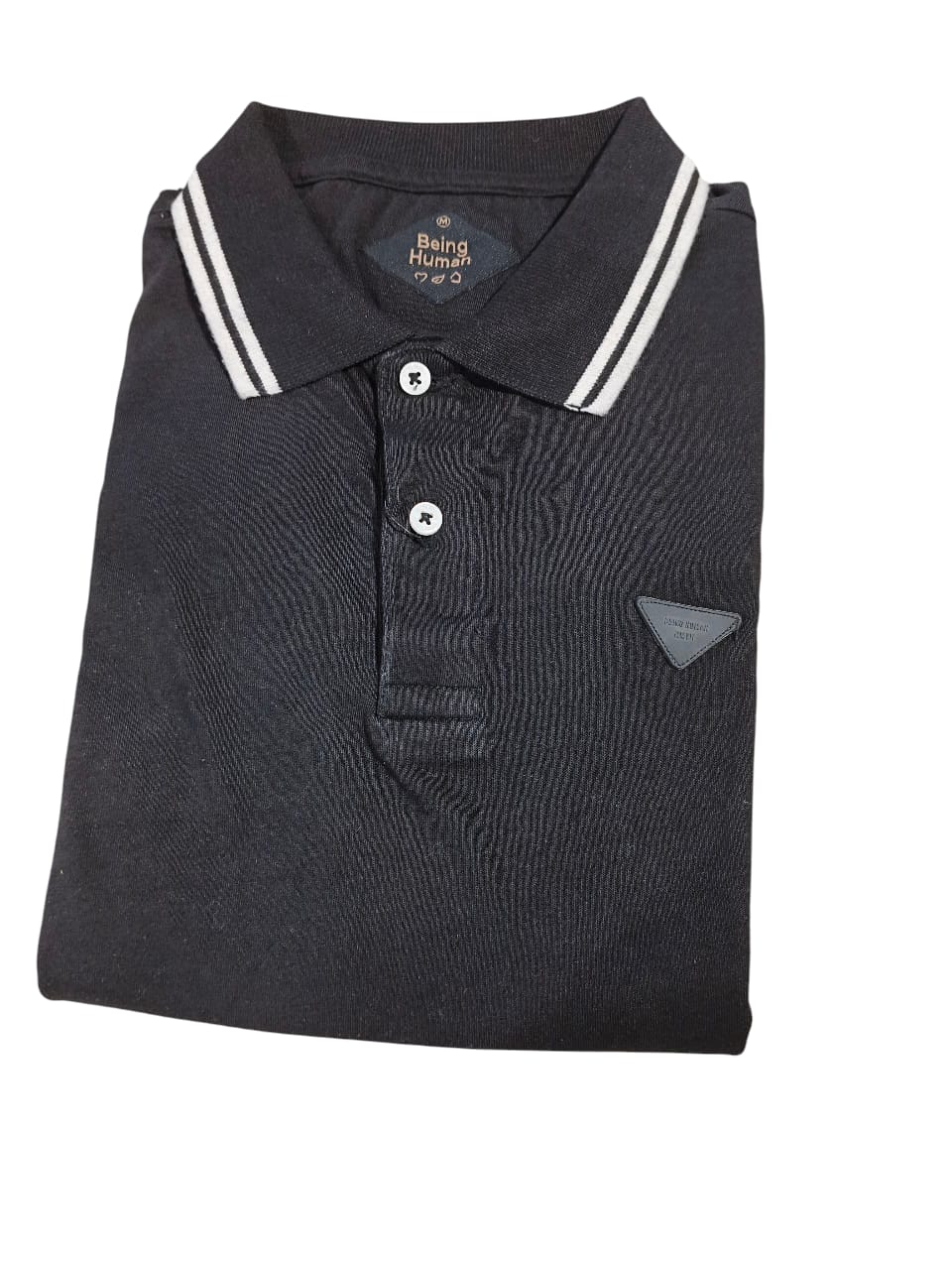 Being Human Clothing Mens-Top Polo Neck #BHP24552