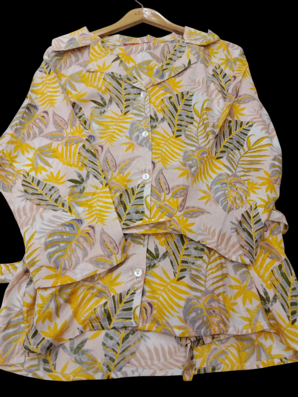 Co-ord Set for Women – Trendy Summer Travel Outfit | Lightweight 2 Piece #KS-S25-CD-0086