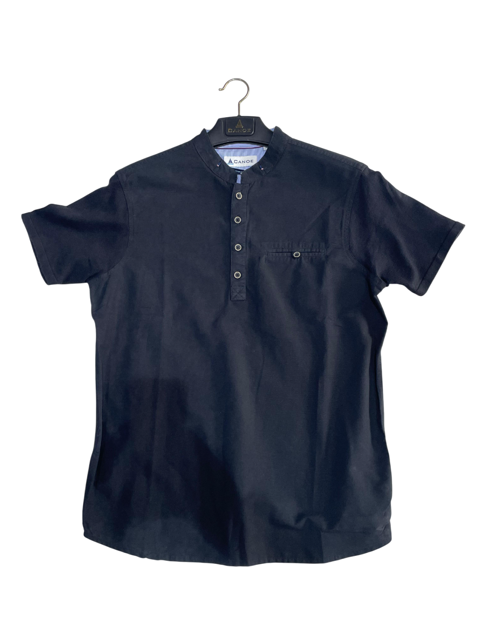 Canoe Men Round Neck Short Sleeve Length Regular Fit Knitted T-Shirt # KTS-NEWYORK