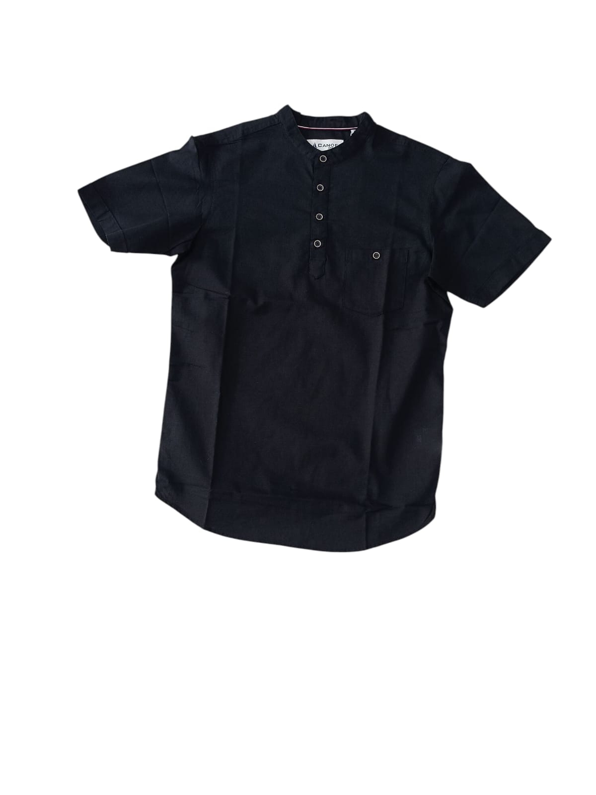 Canoe Men Round Neck Short Sleeve Length Regular Fit Knitted T-Shirt # KTS-NUON