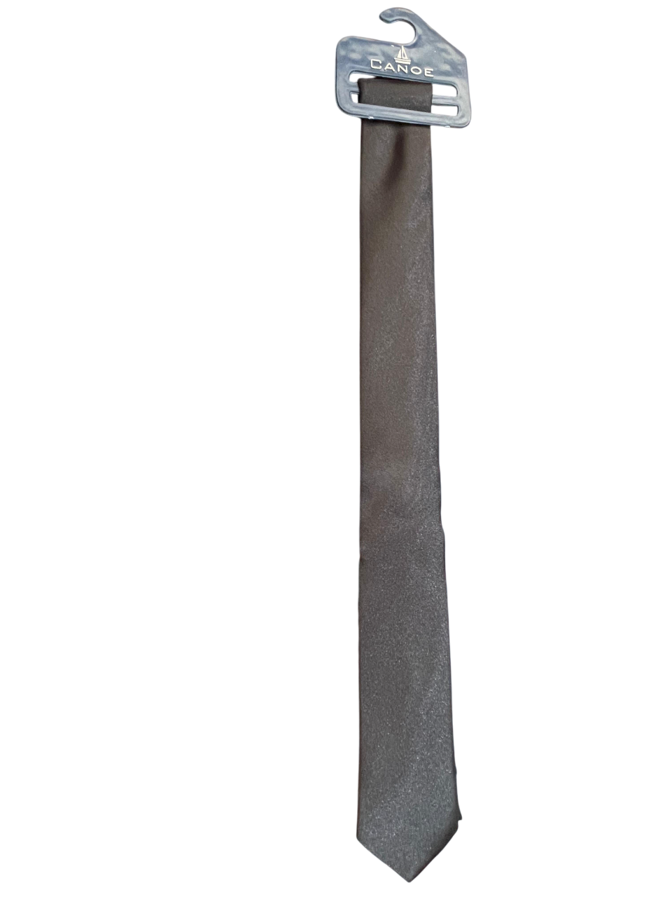 CANOE NECK TIE # ST-SLIM SOLID