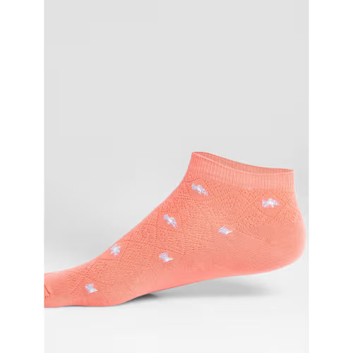 #7481 Compact Cotton Stretch Solid Low Show Socks with Stay Fresh Treatment