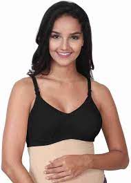MeeMee Medium Coverage Lightly Padded Cotton Non-wired Nursing Feeding Maternity Bra