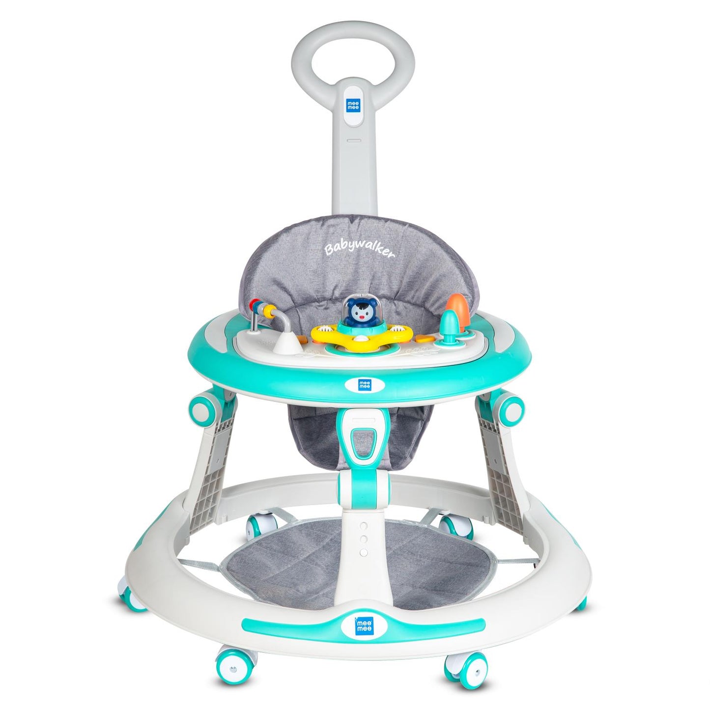Mee Mee Baby Walker with Push Handle & Music – Safe & Fun Activity Walker