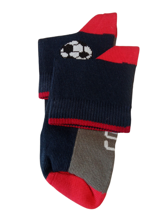 #7804 Kid's Compact Cotton Stretch Solid Ankle Length Socks With StayFresh Treatment
