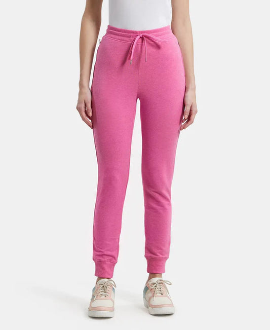 #1323 Super Combed Cotton Elastane French Terry Relaxed Fit Joggers With Zipper Pockets