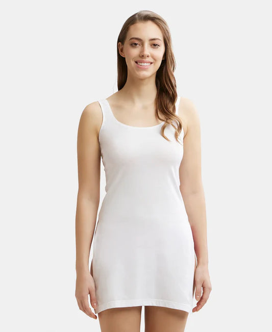 #1488 Super Combed Cotton Slip With Side Slite and StayFresh Treatment