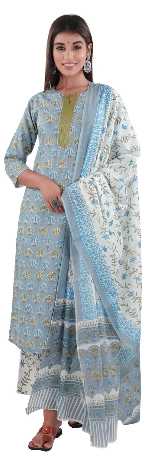 3 Pcs Kurta Set#KS16133