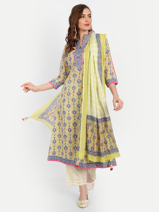 3 Pcs Kurta Set#16379