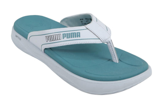 PUMA Grey Synthetic Slipon Men's Slippers | 39184101
