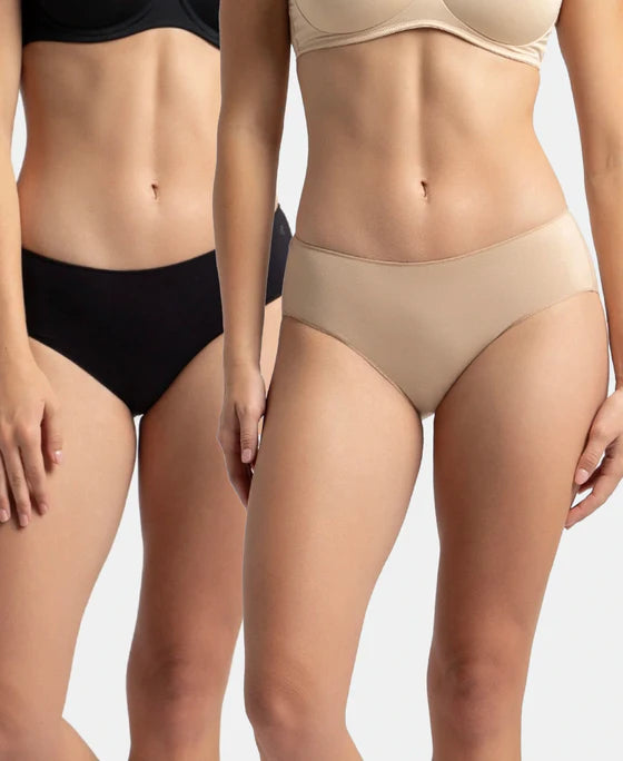 #1802 High Coverage Micro Modal Elastane Stretch Hipster With Ultrasoft Concealed Waistband