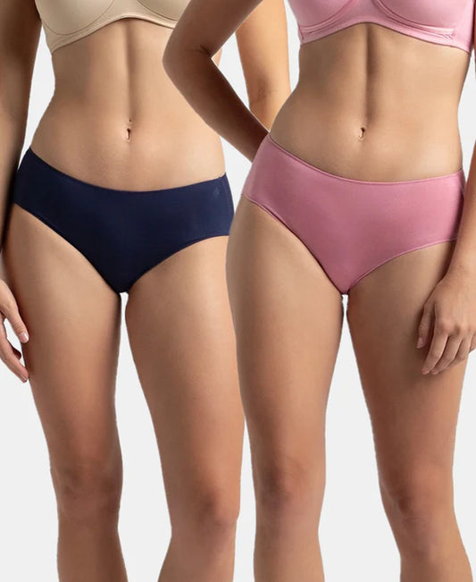 #1802 High Coverage Micro Modal Elastane Stretch Hipster With Ultrasoft Concealed Waistband
