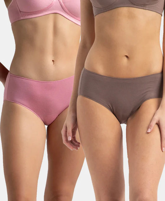 #1802 High Coverage Micro Modal Elastane Stretch Hipster With Ultrasoft Concealed Waistband