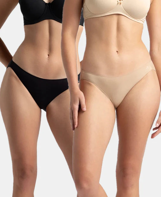 #1803 Medium Coverage Micro Modal Elastane Stretch Bikini With Concealed Waistband and StayFresh Treatment