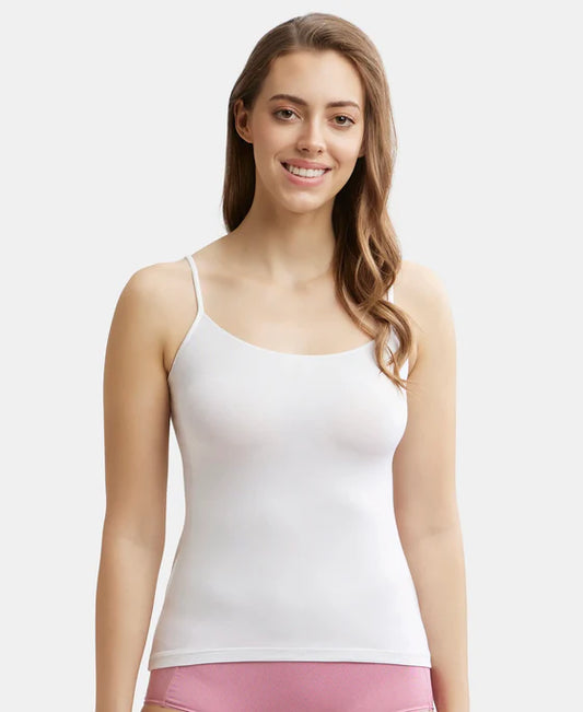 #1805 Micro Modal Elastane Stretch Camisole with Adjustable Straps and StayFresh Treatment