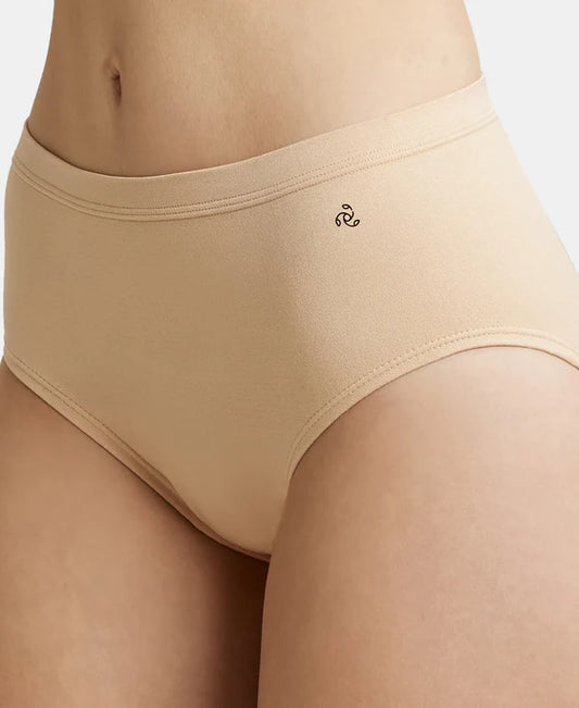 #1849 High Coverage Seamfree Microtouch Nylon Elastane Stretch High Waist Hipster With StayFresh Treatment