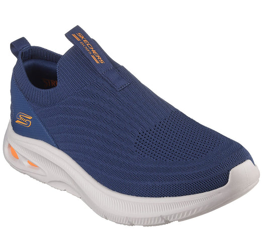 SKECHERS 118076-NVY men'S BOBS UNITY-DASHING THROUGH